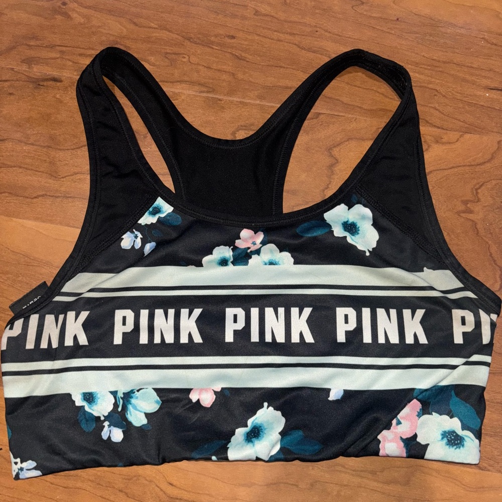 Victoria's Secret PINK Floral Sports Bra